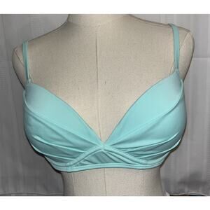 Smart & Sexy Swim Secret Convertible Push-Up Bikini Top Mint Green Size 34C